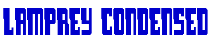 Lamprey Condensed font